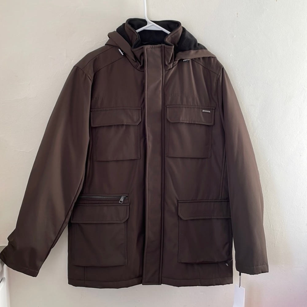 Calvin Klein men’s hooded jacket NWT